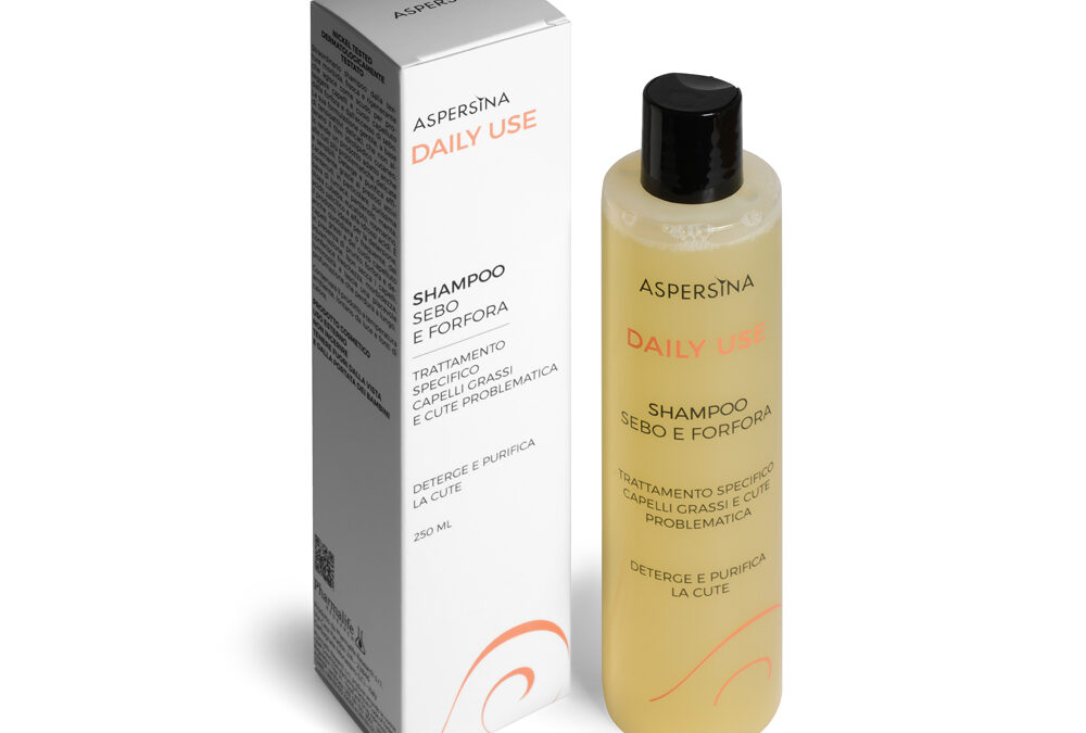 Aspersina Daily Use Shampoo Sebum and Dandruff