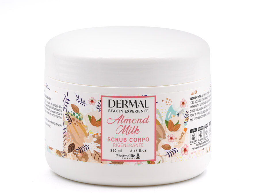 Dermal Almond Milk Scrub Corpo