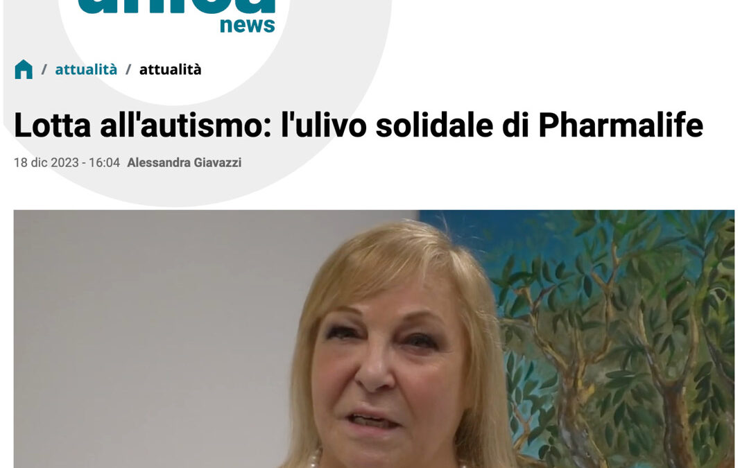 Lotta all’autismo: l’ulivo solidale di Pharmalife