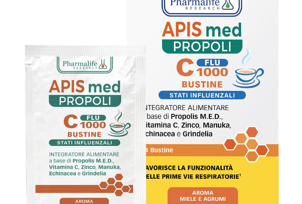 Apis Med Propoli C Flu 1000 Bustine