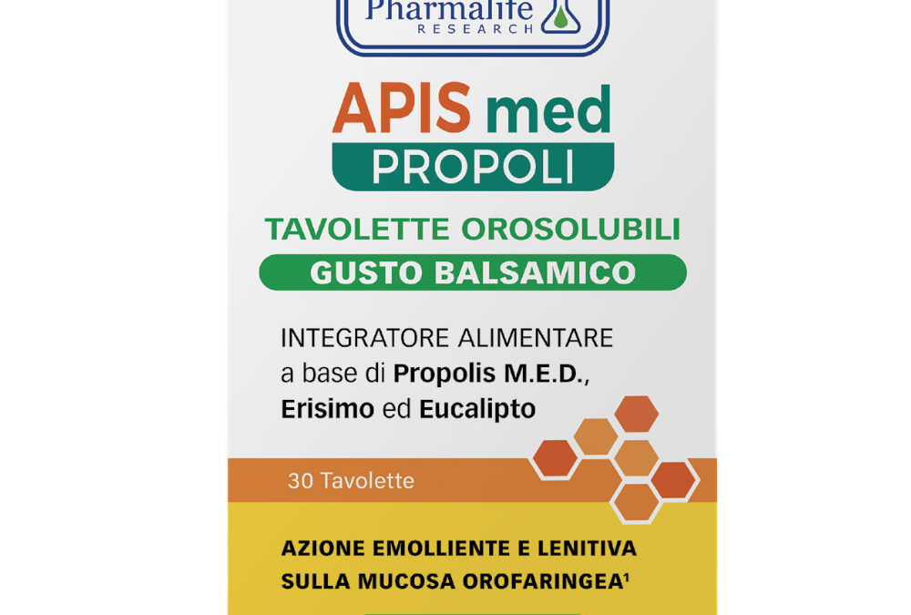 Apis Med Propoli Tavolette Orosolubili Gusto Balsamico