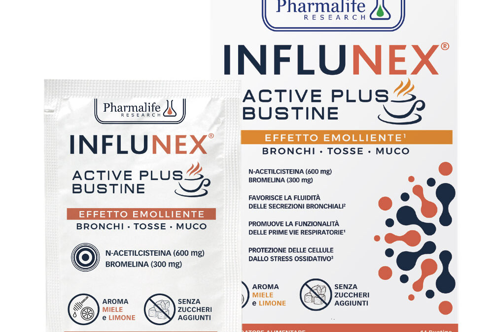 Influnex Active Plus Emolliente Bustine