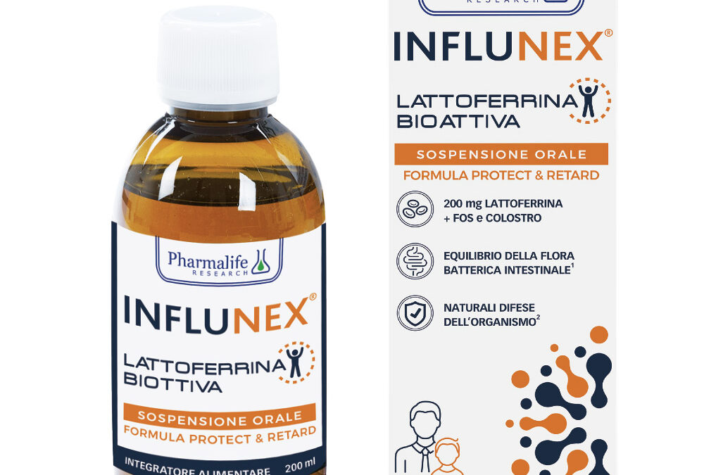 Influnex Lattoferrina Bioattiva Pediatric Sospensione Orale