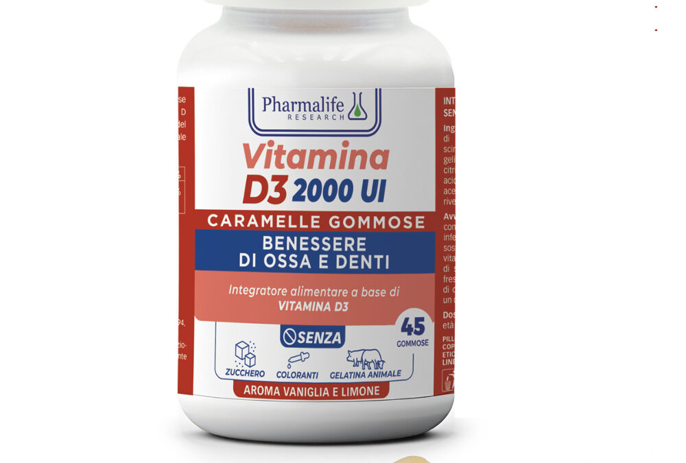 Vitamina D3 Caramelle Gommose